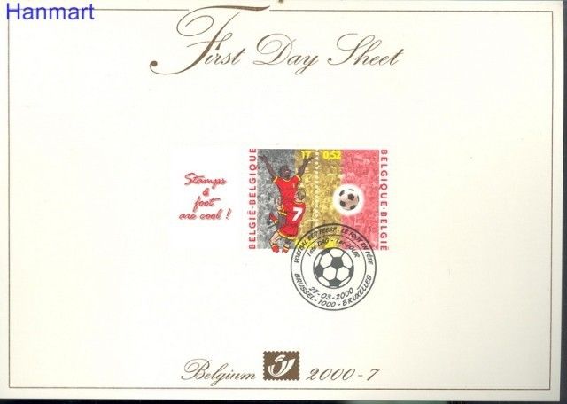 Znaczek Belgia 2000 Mi 2943-2944 FDC