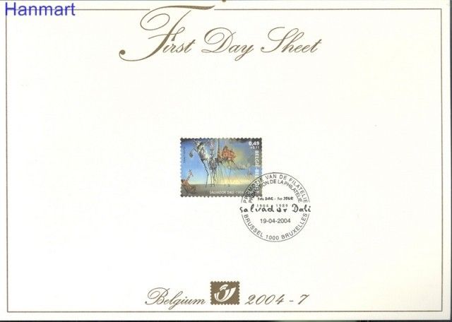 Znaczek Belgia 2004 Mi 3303 FDC