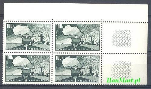 Znaczek Mali 1969 Mi vie 215 Czyste **