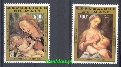 Znaczek Mali 1981 Mi 887-888 Czyste **