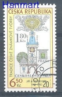 Znaczek Czechy 2004 Mi 386 Stemplowane
