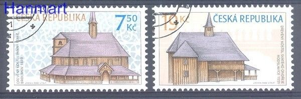 Znaczek Czechy 2006 Mi 489-490 Stemplowane