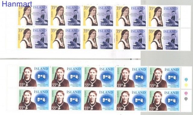 Znaczek Islandia 1996 Mi mh 844-845 Czyste **