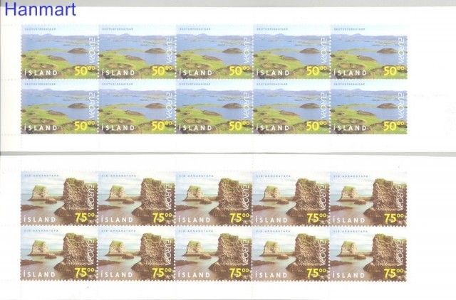 Znaczek Islandia 1999 Mi mh 913-914 Czyste **
