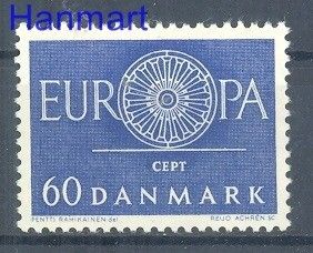 Znaczek Dania 1960 Mi 386 Czyste **