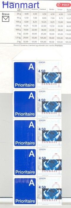 Znaczek Dania 2001 Mi mh 63 Czyste **