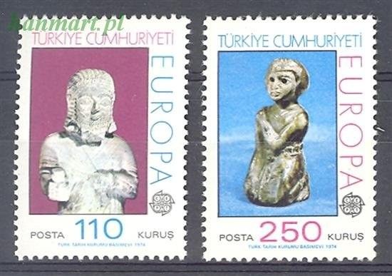 Znaczek Turcja 1974 Mi 2320-2321 Czyste **