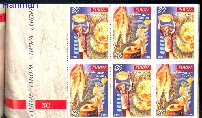 Znaczek Gruzja 2005 Mi 482-483 Czyste **