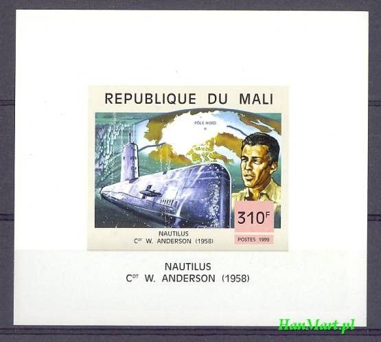Znaczek Mali 1999 Mi 2228B Czyste **