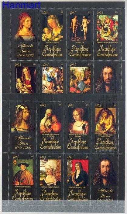 Znaczek Republika Środkowoafrykańska 2011 Mi 3183-3194 Czyste **