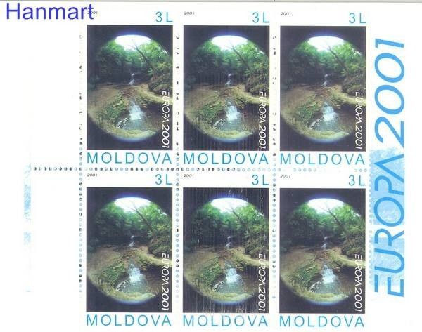 Znaczek Mołdawia 2001 Mi mh O-4 Czyste **