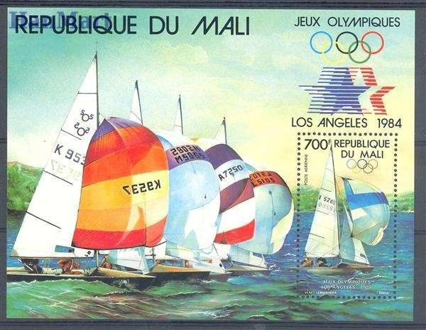 Znaczek Mali 1984 Mi bl 24 Czyste **