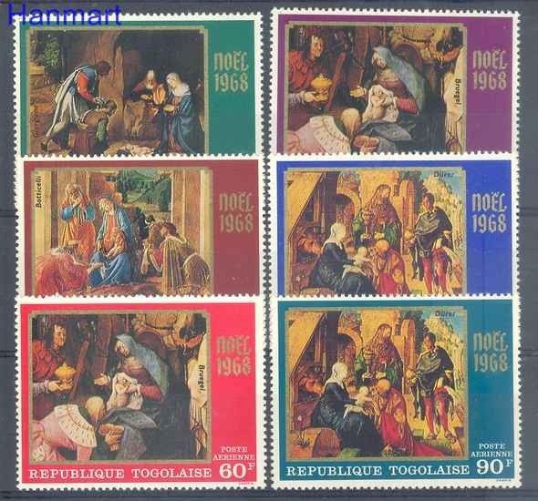 Znaczek Togo 1968 Mi 679-684 Czyste **