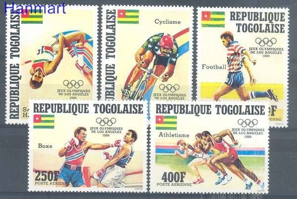 Znaczek Togo 1984 Mi 1746-1750 Czyste **