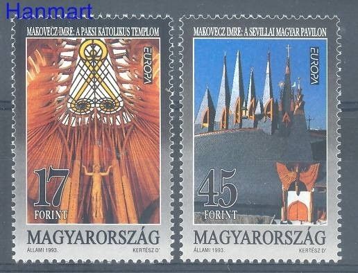 Znaczek Węgry 1993 Mi 4241-4242 Czyste **