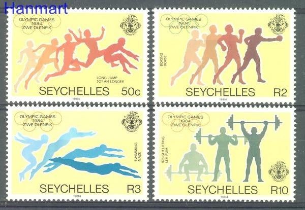 Znaczek Seszele 1984 Mi 563-566 Czyste **