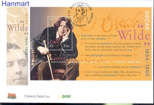 Znaczek Irlandia 2000 Mi bl 35 FDC