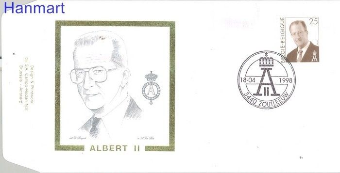 Znaczek Belgia 1998 Mi 2806 FDC