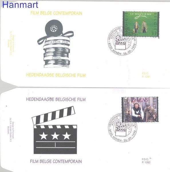 Znaczek Belgia 1998 Mi 2831-2832 FDC