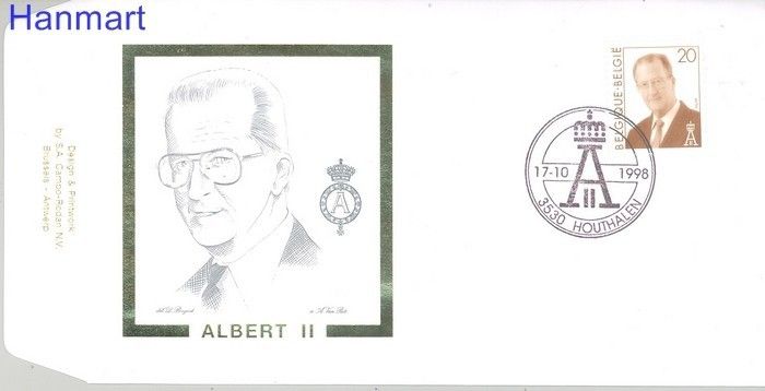 Znaczek Belgia 1998 Mi 2837 FDC