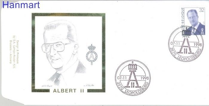 Znaczek Belgia 1998 Mi 2841 FDC