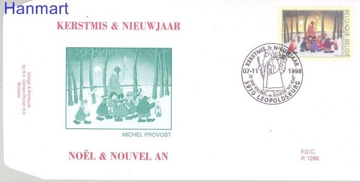 Znaczek Belgia 1998 FDC