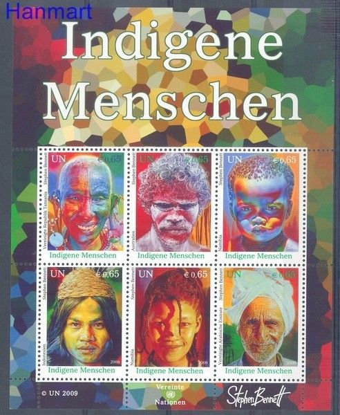 Znaczek Narody Zjednoczone Wiedeń 2009 Mi bl 25 Czyste **