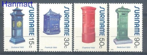Znaczek Surinam 1985 Mi 1150-1153 Czyste **