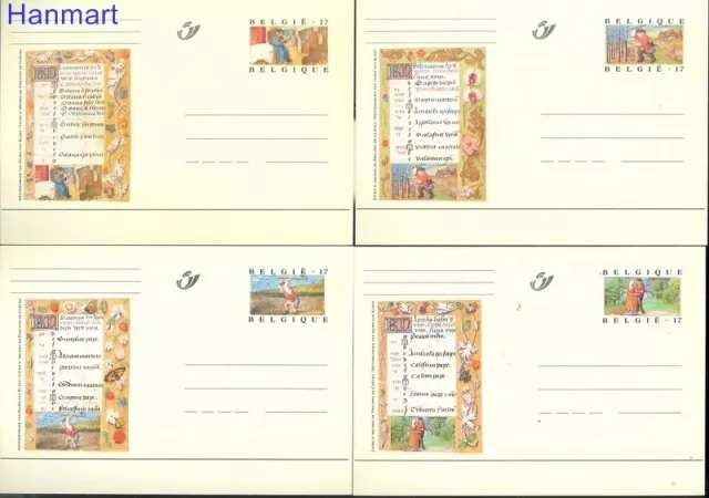 Znaczek Belgia 1997 Mi 54-65 Całostka pocztowa