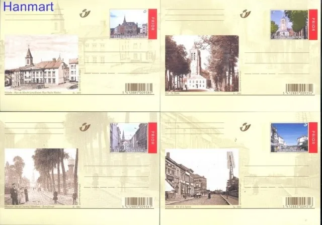 Znaczek Belgia 2002 Mi 98-107 Całostka pocztowa
