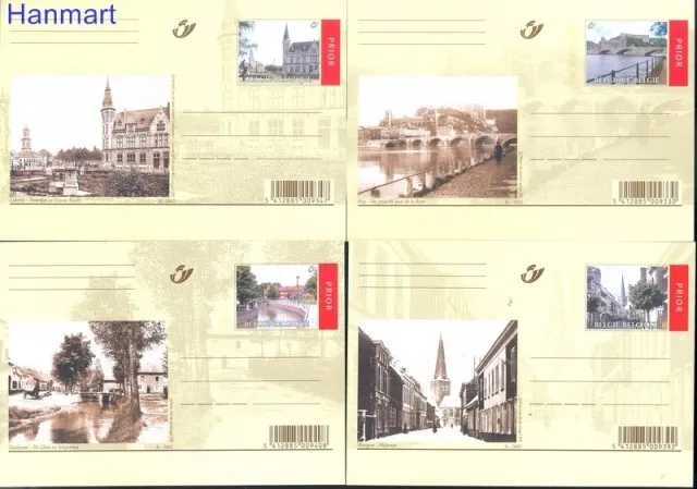 Znaczek Belgia 2002 Mi 98-107 Całostka pocztowa