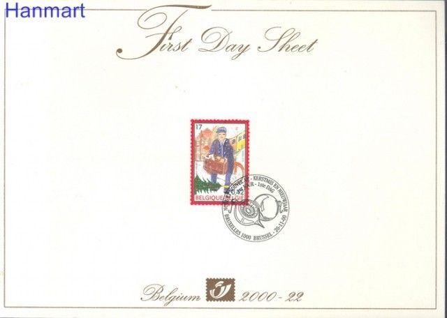 Znaczek Belgia 2000 Mi 2993 FDC