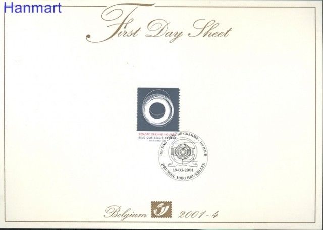 Znaczek Belgia 2001 Mi 3028 FDC