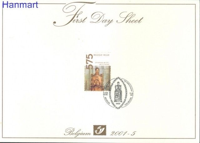 Znaczek Belgia 2001 Mi 3029 FDC