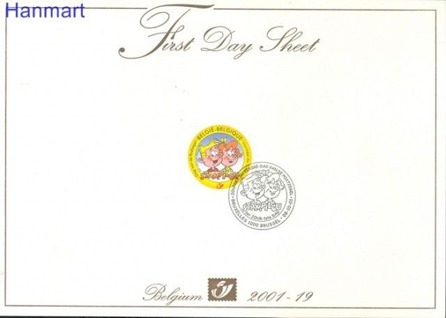 Znaczek Belgia 2001 Mi 3073 FDC