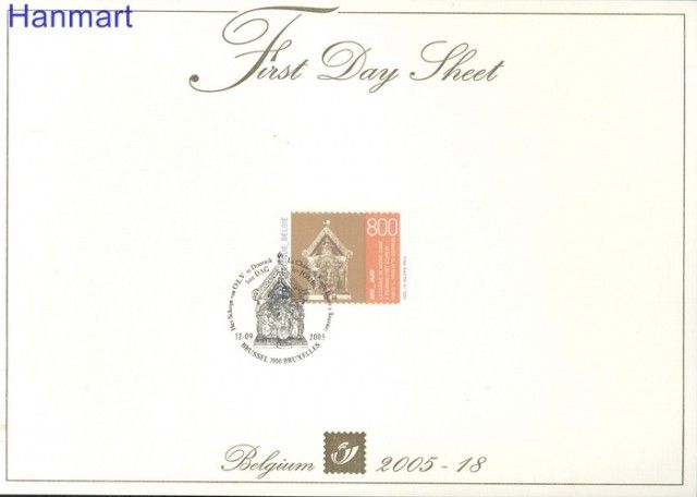 Znaczek Belgia 2005 Mi 3473 FDC