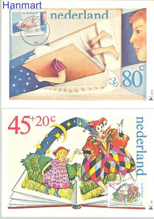 Znaczek Holandia 1980 Mi 1171-1174 Karta Max