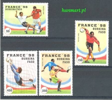 Znaczek Burkina Faso 1996 Mi 1427-1430 Czyste **