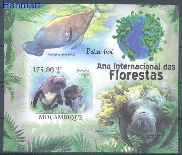 Znaczek Mozambik 2011 Czyste **