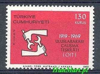 Znaczek Turcja 1969 Mi 2122 Czyste **