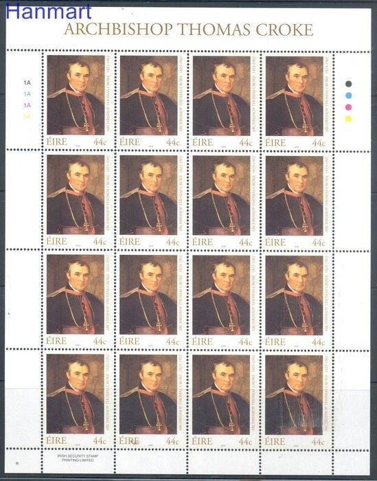 Znaczek Irlandia 2002 Mi ark 1459 Czyste **