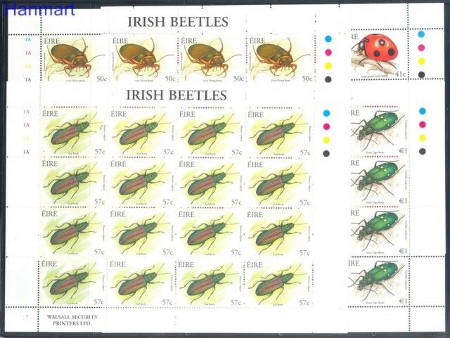 Irlandia 2003 Mi ark 1495-1497 Czyste **