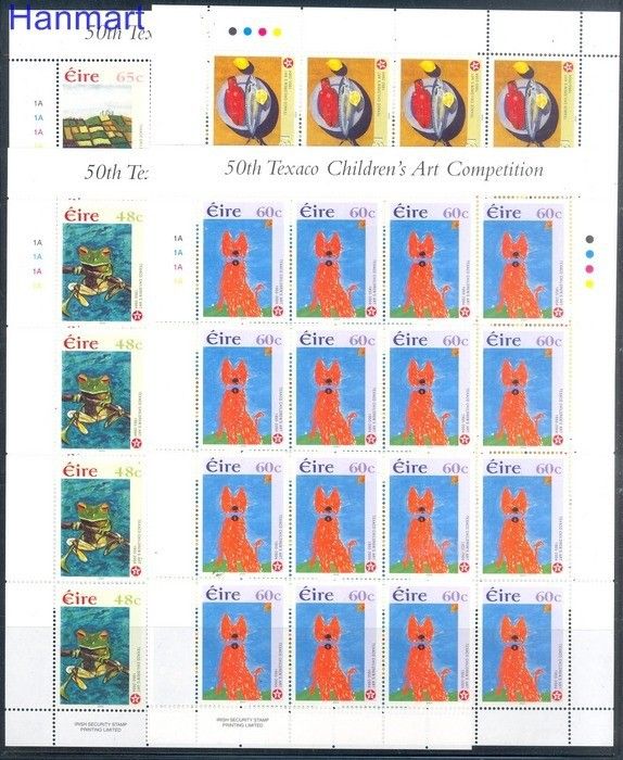 Znaczek Irlandia 2004 Mi ark 1584-1587 Czyste **