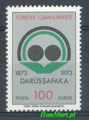 Znaczek Turcja 1973 Mi 2295 Czyste **