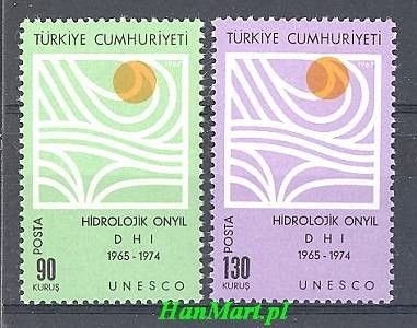 Znaczek Turcja 1967 Mi 2075-2076 Czyste **