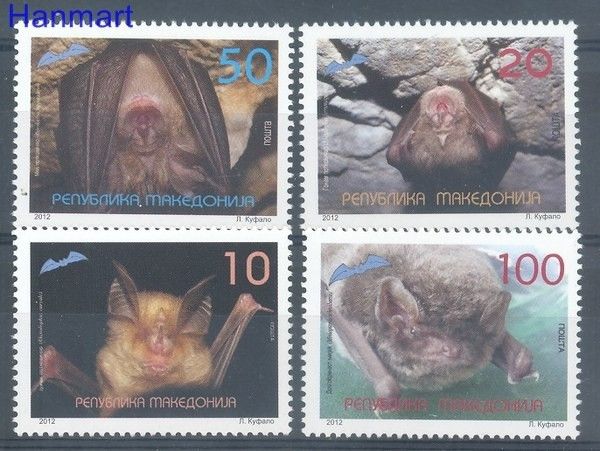 Znaczek Macedonia 2012 Mi 640-643 Czyste **