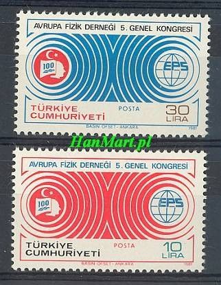 Znaczek Turcja 1981 Mi 2576-2577 Czyste **