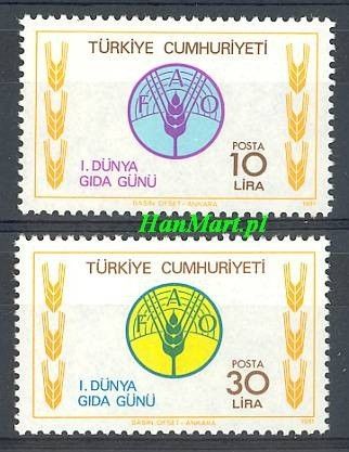 Znaczek Turcja 1981 Mi 2579-2580 Czyste **