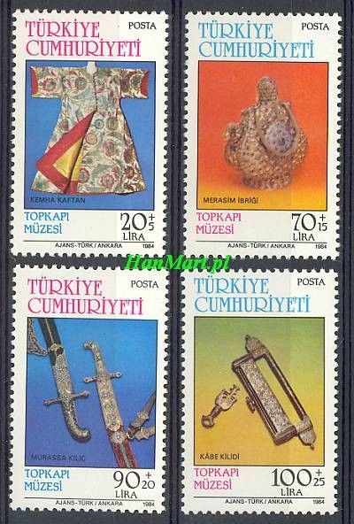 Znaczek Turcja 1984 Mi 2669-2672 Czyste **