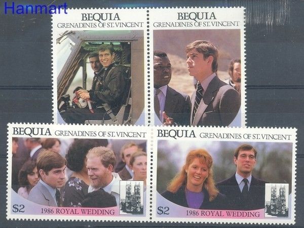 Znaczek Bequia 1986 Czyste **